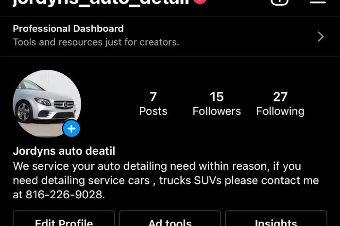 Jordyns auto detail