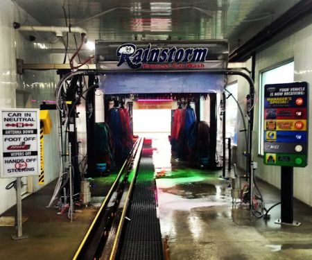 Rainstorm Car Wash