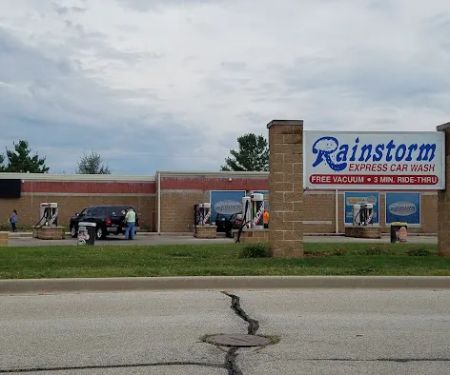 Rainstorm Car Wash