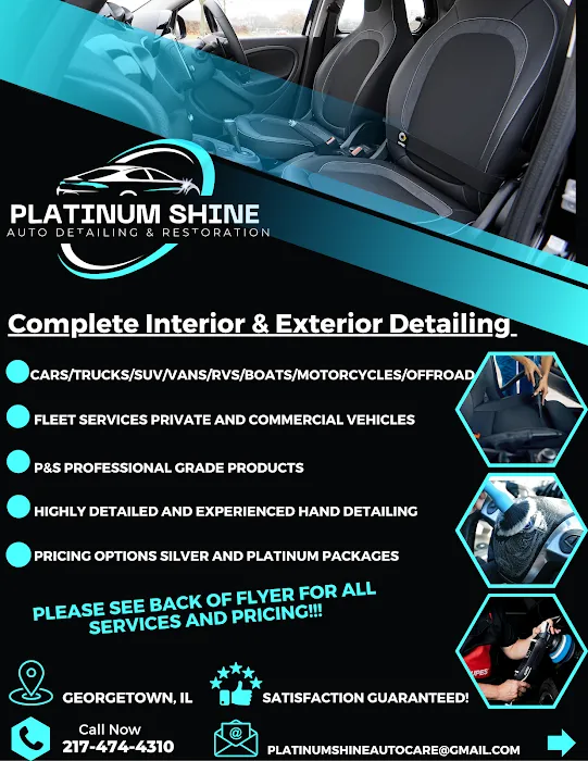 Platinum shine auto detailing & restoration Picture 1