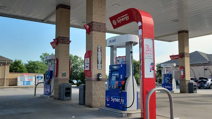 Mobil K Gas Station Car Wash Picture 3