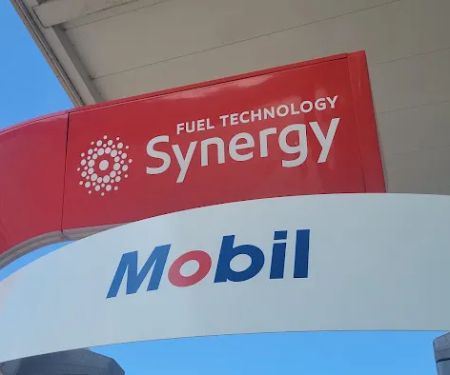 Mobil K Gas Station Car Wash