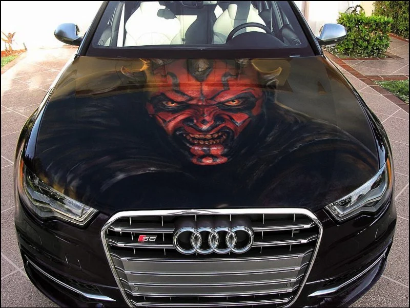 How to Wash Cars with Transparent Hood Wraps