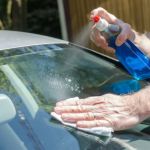 Removing Sticky Labels or Adhesives from Car Glass