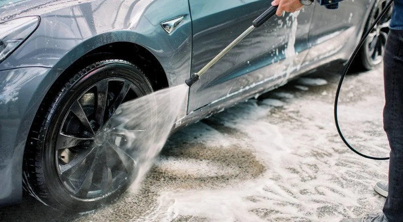 How to Wash a Car After Driving Through Heavy Rain and Mud