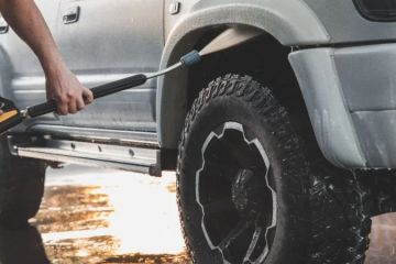 How to Wash a Car After Driving on Sandy Roads