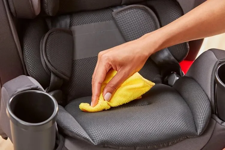 How to Clean Child Car Seats Without Damaging Fabric