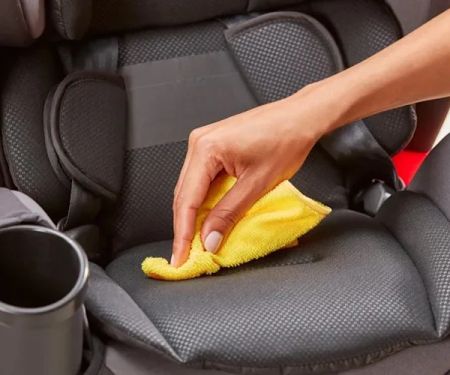 How to Clean Child Car Seats Without Damaging Fabric
