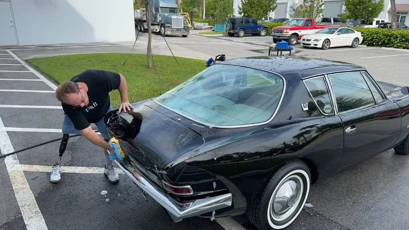 How to Wash Cars with Extended Rear Spoilers
