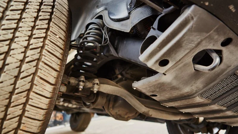 Removing Road Salt Corrosion from Car Undercarriage