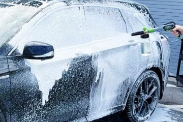 How to Wash Car With Foam Cannon and Hot Water for Better Grease Removal