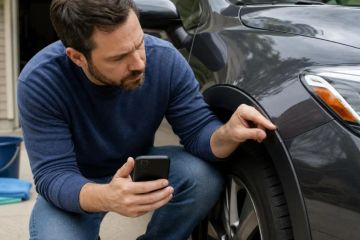 Should You Wash a Car With Chipped Paint or Loose Trim?