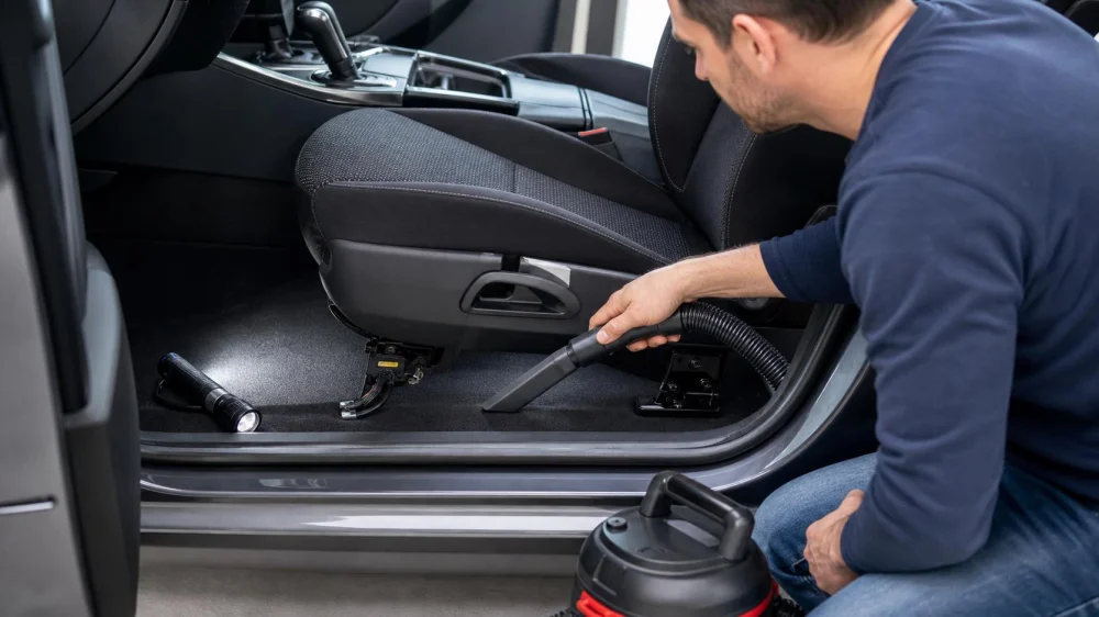How to Vacuum Under Car Seats Without Damaging Wiring