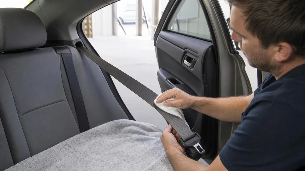 How to Clean Car Seat Belts Without Weakening the Webbing