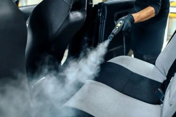 Steam Car Wash Near Me for Interior Sanitizing Without Water