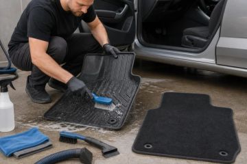 How to Clean Car Floor Mats by Material