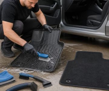 How to Clean Car Floor Mats by Material