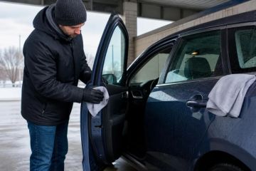 Car Wash in Freezing Weather: Dry Before Things Freeze