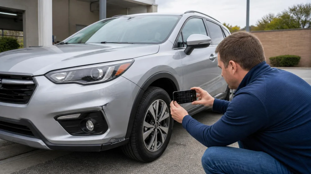 Before the Car Wash: Photograph Existing Vehicle Damage