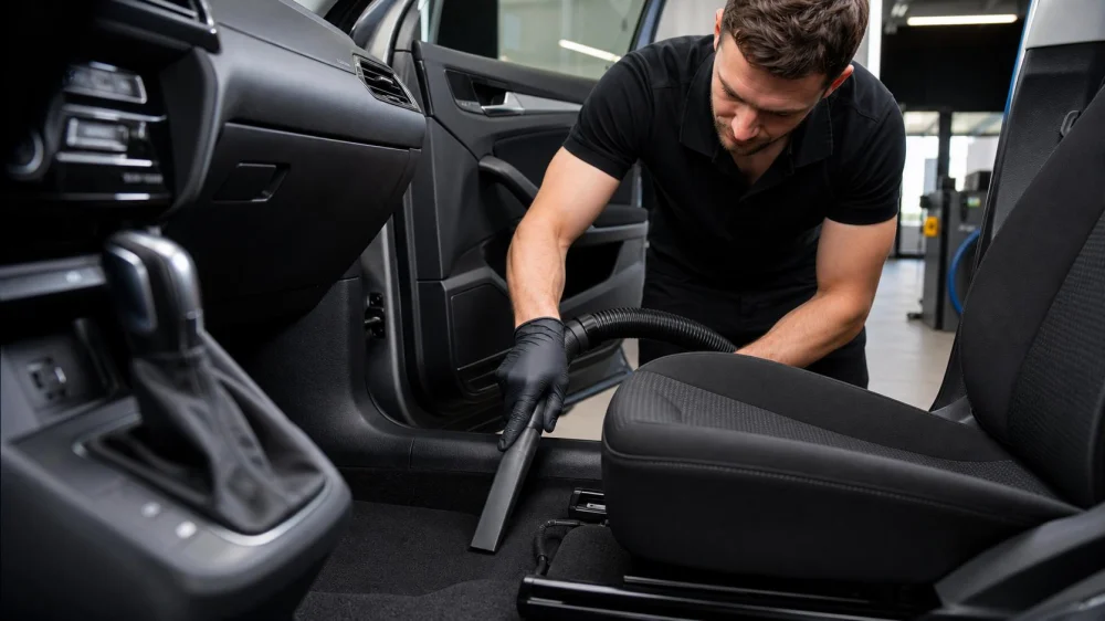 Car Wash Vacuum Use: Protect Interior Trim and Wiring