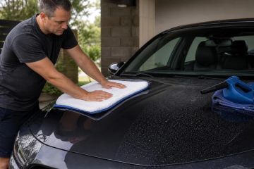 Car Water Spots: Drying Steps Before Minerals Set