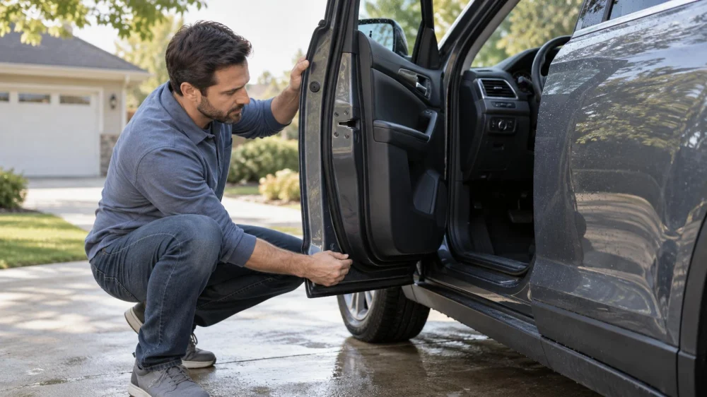 Car Wash Door Seal Drying: Edges, Drains, and Recheck