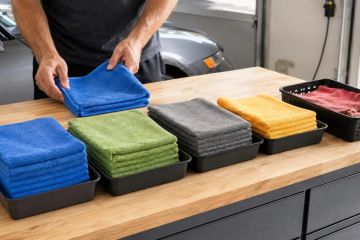 Car Wash Towels: Separate, Fold, and Retire Them Safely