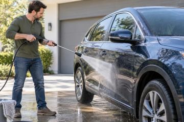 Car Wash Pressure Wand: Distance, Angle, and Paint Safety