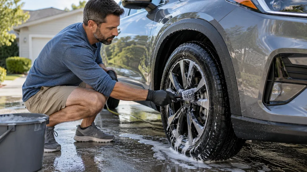 Car Wash Wheel Cleaner: Surface Match, Dwell, and Rinse