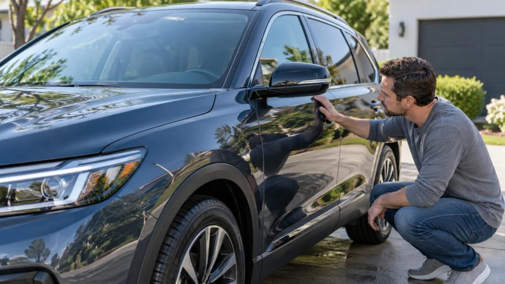 Car Wash Finish Inspection: Water Spots, Trim, and Glass