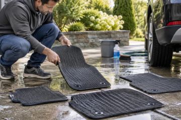 Car Wash Mat Cleaning: Material, Drying, and Safe Refit